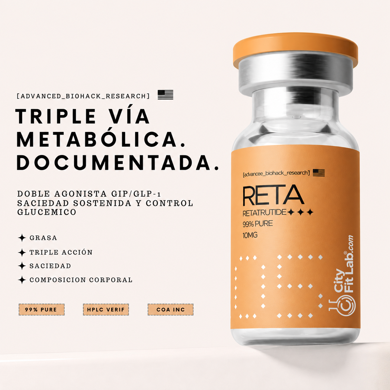 Reta 10mg - Apetito · Peso · Metabolismo - Image 2
