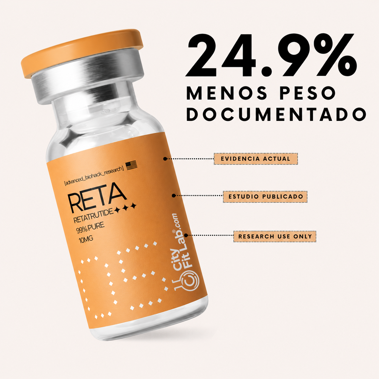 Reta 10mg - Apetito · Peso · Metabolismo - Image 3