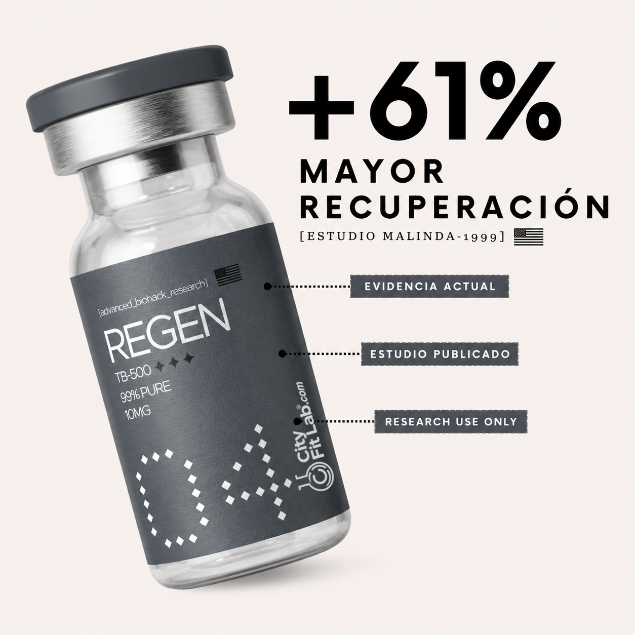 TB-500 10mg - Cambio · Reparación · Recuperación - Image 4