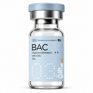 Agua Bac 3ml - Estéril · Agua Bacteriostática · Inyectable