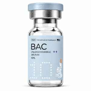Agua Bac 10ml - Estéril · Agua Bacteriostática · Inyectable